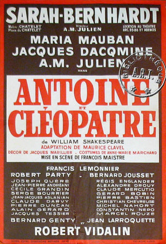 antoine et cléopatre