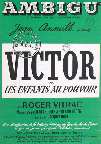 Victor ou les enfants au pouvoir