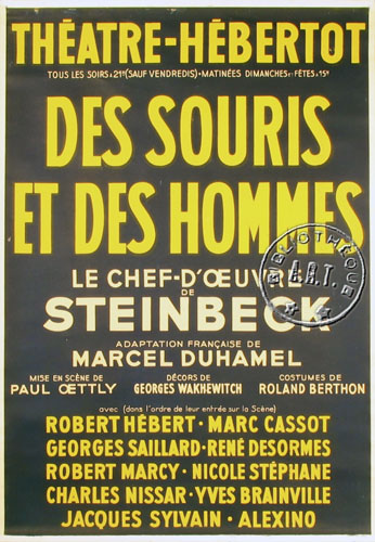 Des Souris et des hommes