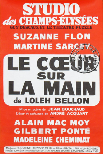 Le Cœur sur la main de Loleh Bellon