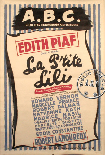La P'tite Lili de Marcel Achard