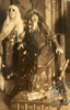Marguerite Moreno dans le rle de Josabeth et Sarah Benhardt dans celui d'Athalie de Jean Racine, 1920