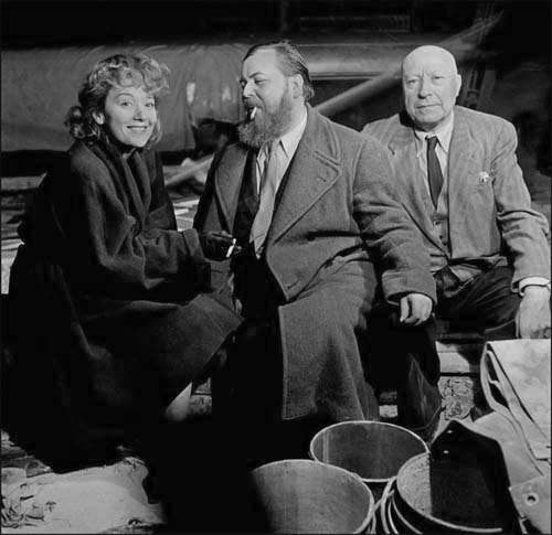 Edwige Feuillère, Christian Bérard et Jacques Hébertot