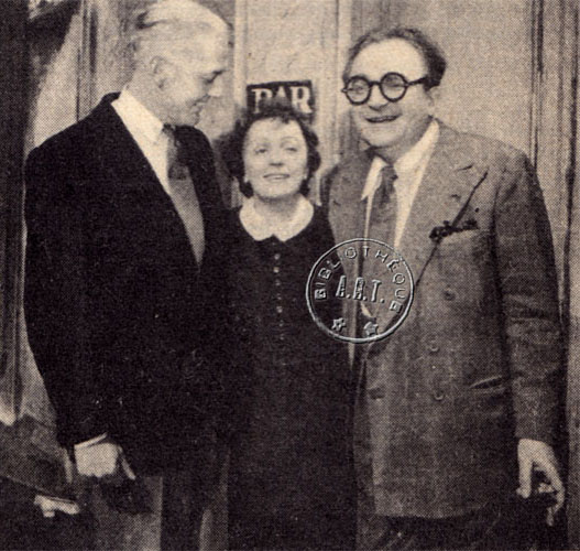 Raymond Rouleau, Édith Piaf et Marcel Achard