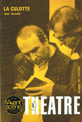 La Culotte de Jean Anouilh