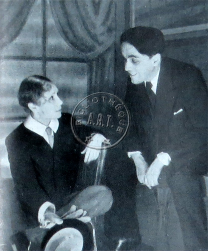 Ludmilla et George Pitoëff dans Le Voyageur sans bagage de Jean Anouilh