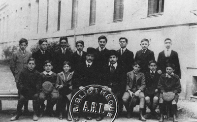 Jacques Audiberti au collège d'Antibes