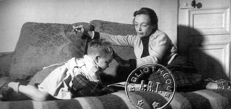 M. Duras et son fils