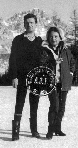 Marguerite Duras et Gérard Jarlot