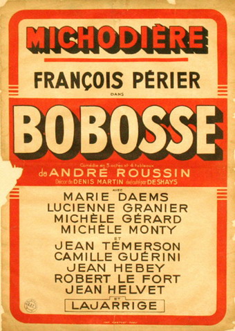Bobosse d'André Roussin