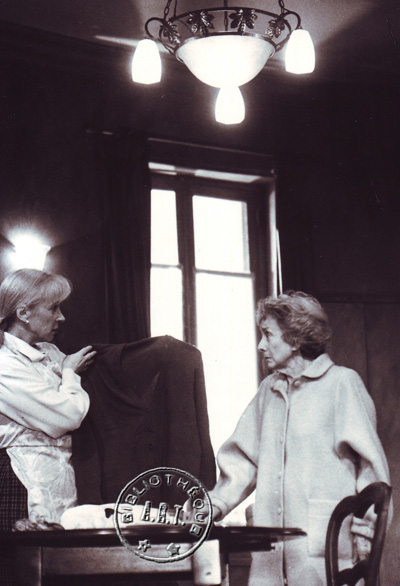 Michèle Simonnet et Suzanne Flon