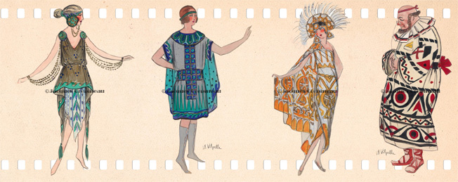Costumes de Madeleine Vilpelle