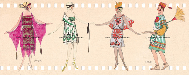 Costumes de Madeleine Vilpelle