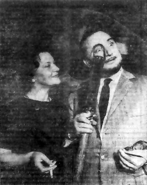 Maria Casarès et Pierre Brasseur