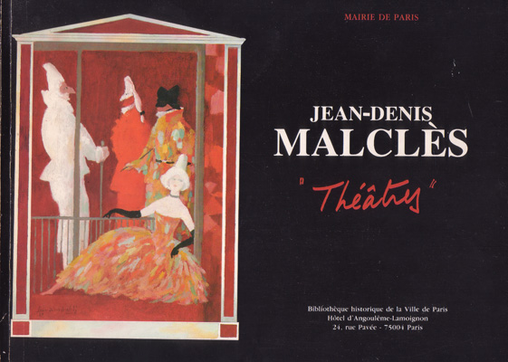 Jean-Denis Malclès - Théâtres