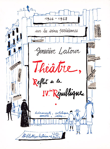 Théâtre, reflet de la IVème république