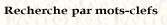 recherche par mots-clefs