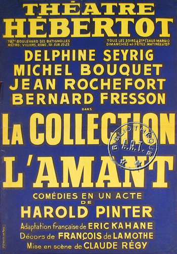 La Collection et L"Amant