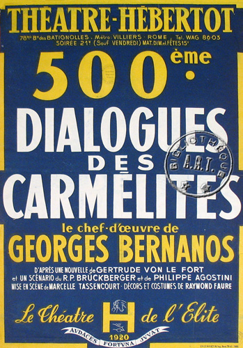 DFialogue des Carmélites