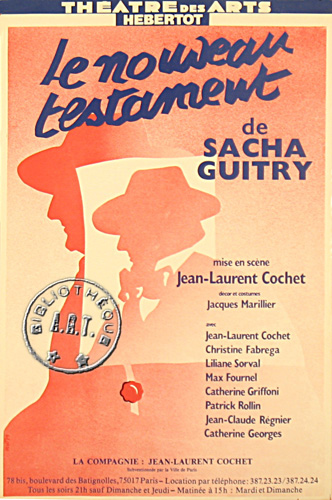 Le Nouveau testament de Sacha Guitry