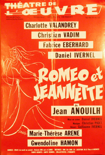 Roméo et Jeannette de Jean Anouilh