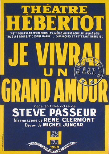 Je vivrai un grand amour