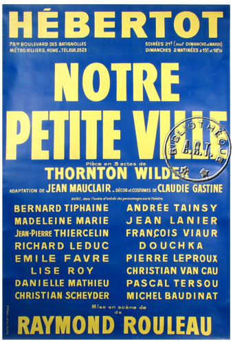 Notre petite ville