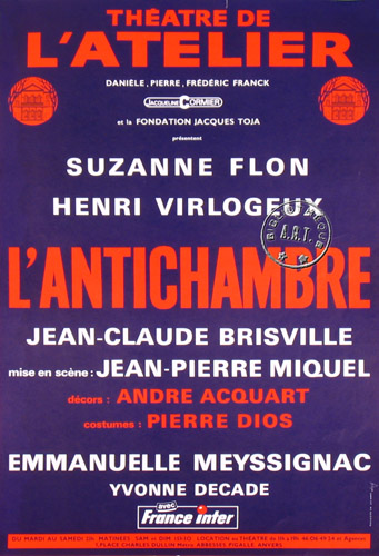 L'Antichambre de Jean-Claude Brisville - 1991