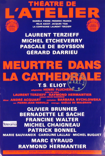 Meurtre dans la cathédrale de T.S. Eliot