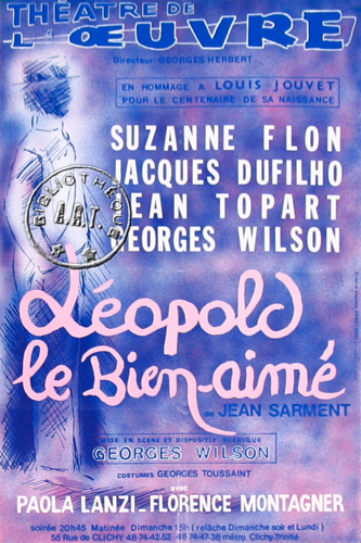 Léopold le Bien-aimé de Jean Sarment - 1986