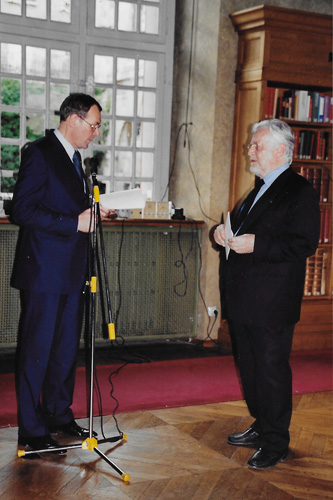 Jean-Jacques Aillagon et Serge Bouillon