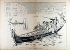  Venise : la troupe en gondole.