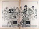 Lecture de la pice aux artistes : une scne gaie !