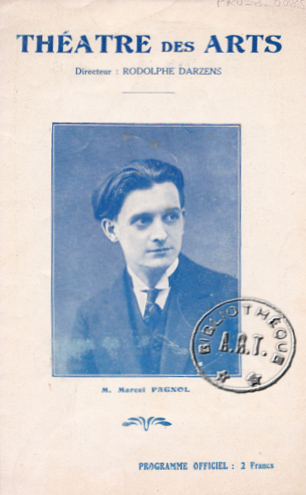 Marcel Pagnol, programme original de Jazz