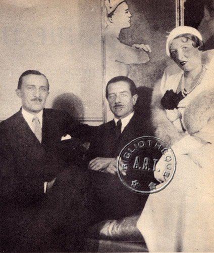 Victor Boucher, Édouard Bourdet et Yolande Laffon