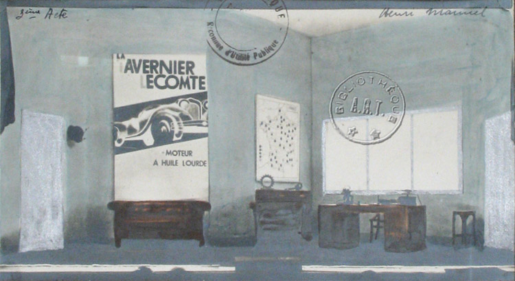 décor de La Fleur des pois