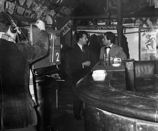Michel Serrault et Jean Poiret au Tabou