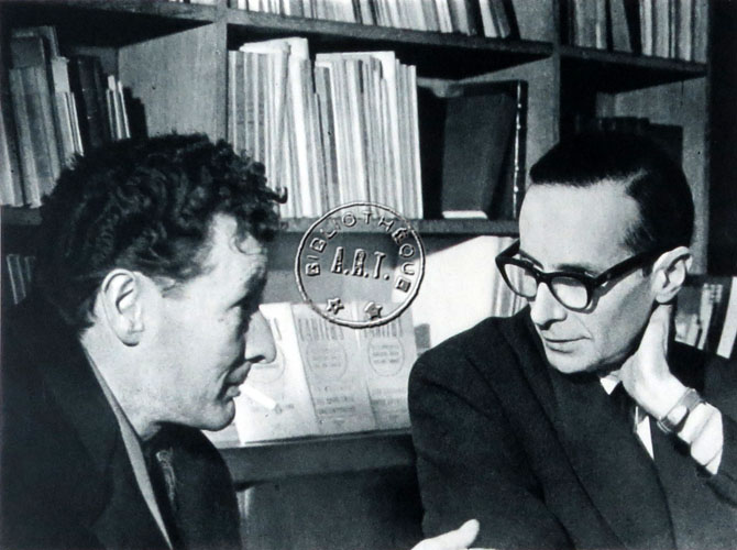 Jean-Louis Barrault et Georges Schéhadé