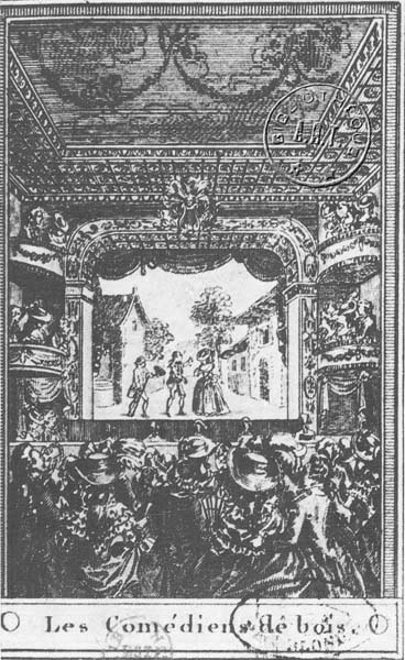 Salle du Théâtre Montensier en 1784