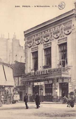 L' Alhambra vers 1909
