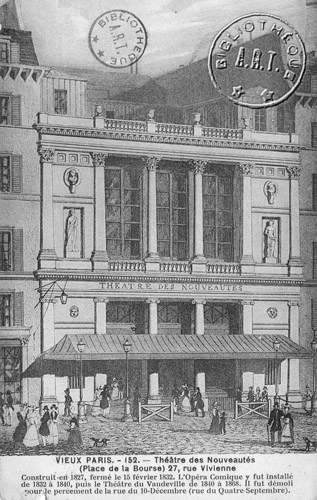Le Théâtre des Nouveautés