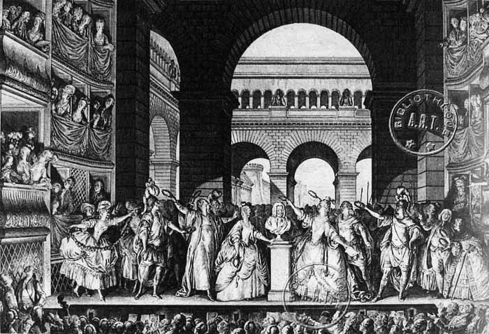 Le triomphe de Voltaire