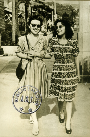 Odette Laure et Edith Piaf